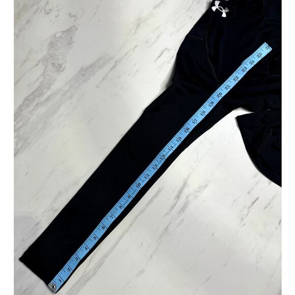 UNDER ARMOUR YOUTH LARGE BLACK LONG SLEEVE COMPRESSION SHIRT - Picture 10 of 10